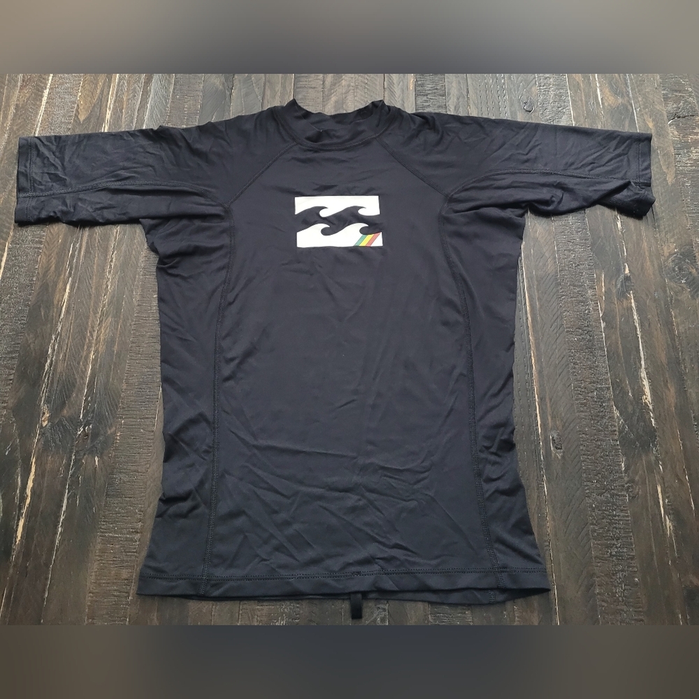 Billabong Short Sleeve Rashguard Mens Size Medium
